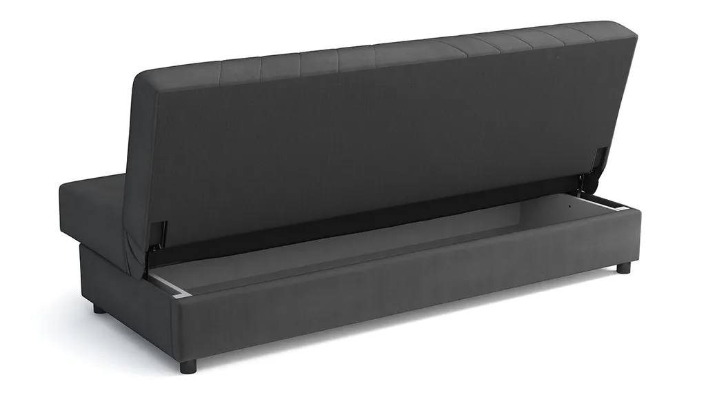 Mirjan24 Schlafsofa Zoe, Polstersofa Mit Bettkasten Und Schlaffunktion, Stilvoll Couch, Wohnzimmer (Farbe: Zanzibar 102) 6 Mirjan24 Schlafsofa Zoe, Polstersofa Mit Bettkasten Und Schlaffunktion, Stilvoll Couch, Wohnzimmer (Farbe: Zanzibar 102) – Bild 6