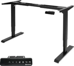 Ergotopia Desktopia Lite, Höhenverstellbarer Schreibtisch, Elektrisch Höhenverstellbares Tischgestell Mit Memory Funktion, Kollisionsschutz