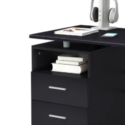 SixBros. Computerschreibtisch Mit Viel Stauraum, 3 Schubladen, Schreibtisch In Schwarz, 120 X 58 Cm S-352/2072 -VIDAXL || HOMCOM Verkäufe 73be80c931b40cd58e0172c02e58476b