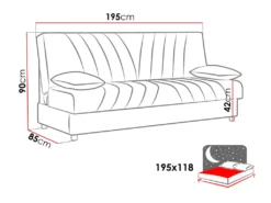 Mirjan24 Schlafsofa Zoe, Polstersofa Mit Bettkasten Und Schlaffunktion, Stilvoll Couch, Wohnzimmer (Farbe: Zanzibar 102) 9 Mirjan24 Schlafsofa Zoe, Polstersofa Mit Bettkasten Und Schlaffunktion, Stilvoll Couch, Wohnzimmer (Farbe: Zanzibar 102) -VIDAXL || HOMCOM Verkäufe 73fa77e64aeac2f618b16eb230ec9630