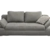 Schlafsofa Schlafcouch Grau Microfaser 200 Cm Mit Bettkasten - JANO - Die Möbelfundgrube