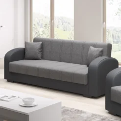 Inter Handels 3-2-1 Sofagarnitur Vera 3-teilig In Anthrazit | Moderne Couchgarnitur Mit Schlaffunktion Und Bettkasten -VIDAXL || HOMCOM Verkäufe 764a6ea704170daf4d9654717345584b