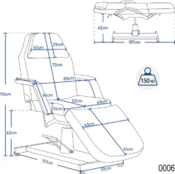Barberpub Hydraulische Kosmetikliege Therapieliege Massageliege Tattooliege 0006BK -VIDAXL || HOMCOM Verkäufe 77d1d459db635b5a4fbe3fd1e9273ddf