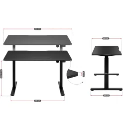 Huzaro Hero 8 0 Gaming Tisch Elektrisch Computertisch Schreibtisch 120 X 60 Cm Höhenverstellbare Tischplatte Schwarz -VIDAXL || HOMCOM Verkäufe 799ed16e30afeb6df01ef51ac6c02840
