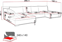 Mirjan24 Ecksofa Caro, U-Form Couch, Eckcouch Mit Bettkasten Und Schlaffunktion, Polsterecke, Couchgarnitur, Farbauswahl, Bettsofa Für Wohnzimmer (Soft 017 + Casablanca 2316) 15 Mirjan24 Ecksofa Caro, U-Form Couch, Eckcouch Mit Bettkasten Und Schlaffunktion, Polsterecke, Couchgarnitur, Farbauswahl, Bettsofa Für Wohnzimmer (Soft 017 + Casablanca 2316) -VIDAXL || HOMCOM Verkäufe 7cbc504be8cc23ddabb1bf0b1284c542 1