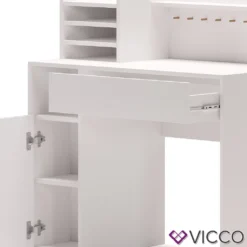 Vicco Schreibtisch Weiß 100 X 100 X 50 Cm Holzwerkstoff -VIDAXL || HOMCOM Verkäufe 7d3bf9644a4205beb699a15f5f8081db