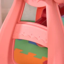 HOMCOM Kinderschminktisch Mit Spiegel Hocker Frisiertisch Mit Reichhaltigem Zubehör 5 Musikstücke Licht Für Mädchen Ab 3 Jahre Anti-rutsch Platzsparend Kunststoff Weinrot+Rosa 57 X 29 Cm X 70,5 Cm -VIDAXL || HOMCOM Verkäufe 7e70b4922cbb711341985874731f522f