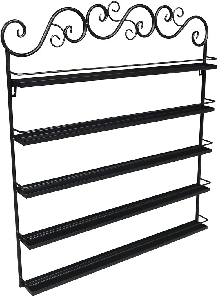 Nagellack Regal 4-tier Wandregal Metall Nagellackregal Kosmetik Display Regal Organizer Für Salon Make Up Aufbewahrung Lippenstiftständer 4 Nagellack Regal 4-tier Wandregal Metall Nagellackregal Kosmetik Display Regal Organizer Für Salon Make Up Aufbewahrung Lippenstiftständer – Bild 4