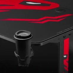 Diablo X-Mate 1400 Gaming Tisch Schreibtisch PC Computertisch Schwarz Ergonomisch Carbon Tischplatte Kopfhörerhaken Getränkehalter Rutschfester Fußschutz (140 X 76 X 66 Cm) -VIDAXL || HOMCOM Verkäufe 8514253db33e912200844f4424532097