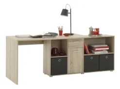 FMD Möbel LEX 1, Schreibtisch, Eiche Nb, 353-001 -VIDAXL || HOMCOM Verkäufe 85268d418fe7fdd73829d0f33ee60bda