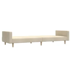 VidaXL Schlafsofa 2-Sitzer Creme Stoff -VIDAXL || HOMCOM Verkäufe 87180f297c6853c8d72a976f70f94c01