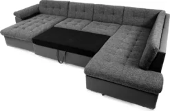 Mirjan24 Ecksofa Niko Bis, Bettkasten Und Schlaffunktion, Sofa Vom Hersteller, Wohnlandschaft, Polstergarnitur (Soft 066 + Lawa 02, Seite: Rechts) -VIDAXL || HOMCOM Verkäufe 8a0ff998a779f4adfc6a97796de10dda