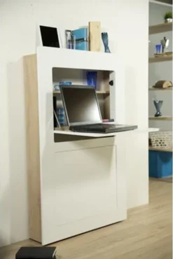 Phoenix Milano Schreibtisch Aufklappbar BxHxT Cm 81 X 128.5 X 20 Weiss / Eiche Sägerau -VIDAXL || HOMCOM Verkäufe 8accc4973d9563ae3c786d56d33c234e