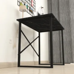 Schreibtisch Tjeldsund Computertisch Bürotisch 75 X 90 X 60 Cm Arbeitstisch Metallgestell Laptoptisch Marmor, Schwarz -VIDAXL || HOMCOM Verkäufe 8f43bdab6ee67af098d395fb30b81373