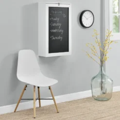 [en.casa] Klappschreibtisch Schreibtisch Zum Ausklappen Wandklapptisch Mit Tafel Und Pinnwand Weiß -VIDAXL || HOMCOM Verkäufe 926b06c4d6da3baae0a3f06b5b319837