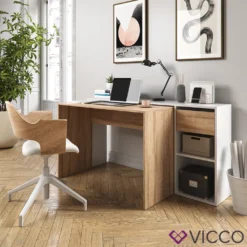 Vicco Schreibtisch Ben Weiß Sonoma 145 X 75,8 X 46,4 Cm Holzwerkstoff -VIDAXL || HOMCOM Verkäufe 9353b653d8fa22ca1a48310715eeb1b5