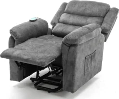 Merax Elektrisch Aufstehhilfe Relaxsessel Massagesessel Mit Heizfunktion Und Vibration, Fernsehsessel Mit Liegefunktion, Grau 21 Merax Elektrisch Aufstehhilfe Relaxsessel Massagesessel Mit Heizfunktion Und Vibration, Fernsehsessel Mit Liegefunktion, Grau -VIDAXL || HOMCOM Verkäufe 943094e480c1465b806b20fb8fe82db9