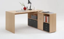 FMD Möbel LEX 1, Schreibtisch, Eiche Nb, 353-001 -VIDAXL || HOMCOM Verkäufe 9503db4a051a635a001116731bcff815