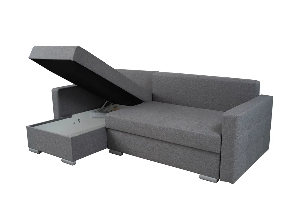 FURNIX Ecksofa ASTIL In L-Form Mit Schlaffunktion, 2 Bettkästen, Kissen MO90 2 FURNIX Ecksofa ASTIL In L-Form Mit Schlaffunktion, 2 Bettkästen, Kissen MO90 – Bild 2