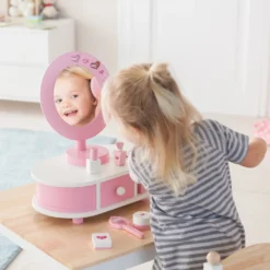 Howa Schminktisch 'Little Lady' Incl. 12 Tlg. Zubehör Für Kinder 5001 -VIDAXL || HOMCOM Verkäufe 95a4500d50e98e53278b2275a7951924