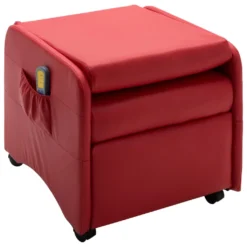 Rétro Elektrisch Massagesessel, Fernsehsessel,Ruhesessel - Loungesessel Massagesessel Rot Kunstleder(975051 -VIDAXL || HOMCOM Verkäufe 97fde495e0ee65d537b077e15d406ada
