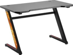 Computer Tisch Gaming Desk Schreibtisch Ergo PC-Tisch Mit Kabeldurchführungen
