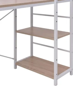 VidaXL Schreibtisch Mit Bücherregal Mit 4 Böden Eiche -VIDAXL || HOMCOM Verkäufe 9a91c14e560211a721aa93d2d9d2c62c