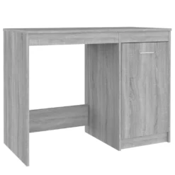 VidaXL Schreibtisch Grau Sonoma 100x50x76 Cm Holzwerkstoff