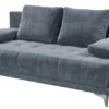 Schlafsofa Schlafcouch JENNY Grau 203 Cm Mit Bettkasten - Die Möbelfundgrube