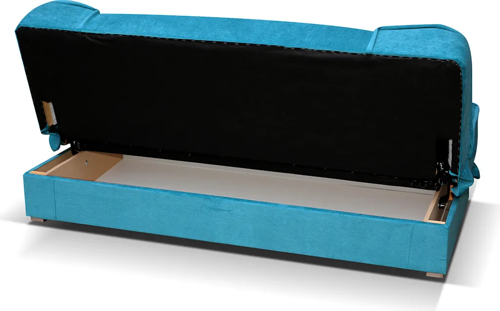 Mirjan24 Schlafsofa Gabi Mit Bettkasten, 3 Sitzer Sofa, Couch Mit Schlaffunktion, Stilvoll Bettsofa, Wohnzimmer Polstersofa (Orinoco 22) 4 Mirjan24 Schlafsofa Gabi Mit Bettkasten, 3 Sitzer Sofa, Couch Mit Schlaffunktion, Stilvoll Bettsofa, Wohnzimmer Polstersofa (Orinoco 22) – Bild 4