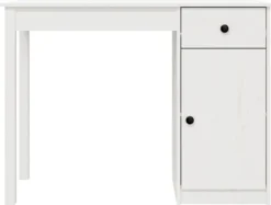 VidaXL Schreibtisch Weiß 100x50x75 Cm Massivholz Kiefer -VIDAXL || HOMCOM Verkäufe a10ad170cc894477f8f056e6b9c3ef56