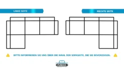 FURNIX Schlafsofa FANDIS L-Form, Eckcouch Mit 1 Bettkasten Und 3 Kissen SA61 -VIDAXL || HOMCOM Verkäufe a1e4d0153cd8b757f65c5366dfb5eeb9