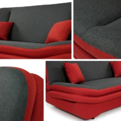 Mirjan24 Schlafsofa Weronika, Polstersofa Mit Bettkasten, Stilvoll Couch (Lux 14 + Lux 08 + Lux 14) -VIDAXL || HOMCOM Verkäufe a2727a2d09c07573603d9715e749be94 1