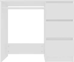 VidaXL Schreibtisch Weiß 90x45x76 Cm Holzwerkstoff -VIDAXL || HOMCOM Verkäufe a2a69047ed81c2aaecabc88d872cec65