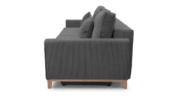 3-sitzer Sofa COMFY - Couch In Cord Mit Schlaffunktion Und Bettkasten 214x104 (Farbe: Dunkelgrau) -VIDAXL || HOMCOM Verkäufe a4eafcb44b063830a2b98747494e14b9
