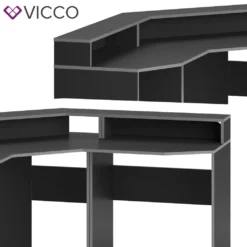 Vicco Computertisch Set 1 Kron Schwarz Grau Holzwerkstoff -VIDAXL || HOMCOM Verkäufe a6bc3522840d359d38a57a53bb28cd92