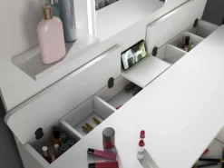 Schminktisch Mit Stauraum & LEDs - Weiß - AMALIA -VIDAXL || HOMCOM Verkäufe a7aa93b36681a22e40a0cf29117f5c0a