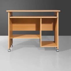 Germania Computertisch Auf Laufrollen In Buche-Nachbildung, 0482-11 -VIDAXL || HOMCOM Verkäufe a9a1e387a935db2d36c3817b31d33818