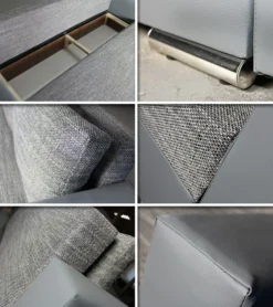 Schlafsofa Bird - Sofa Mit Schlaffunktion Und Bettkasten, Klappsofa, Schlafcouch Mit Chromfüße, Couch, Couchgarnitur, Sofagarnitur (Schwarz + Schwarz (Dolaro 08 + Berlin 02)) -VIDAXL || HOMCOM Verkäufe aac08dcb613c2b959542bf38f7fa77aa