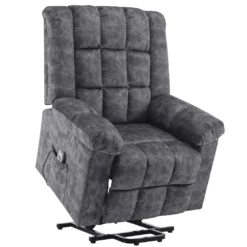 Merax TV-Sessel Elektrischer Aufstehhilfe Fernsehsessel Relaxsessel Mit Liegefunktion, Wärmefunktion Und Massagefunktion, Massagesessel Inkl. Timer Und Fernbedienung, Grau -VIDAXL || HOMCOM Verkäufe ae154a34413739784289098a2738e47e