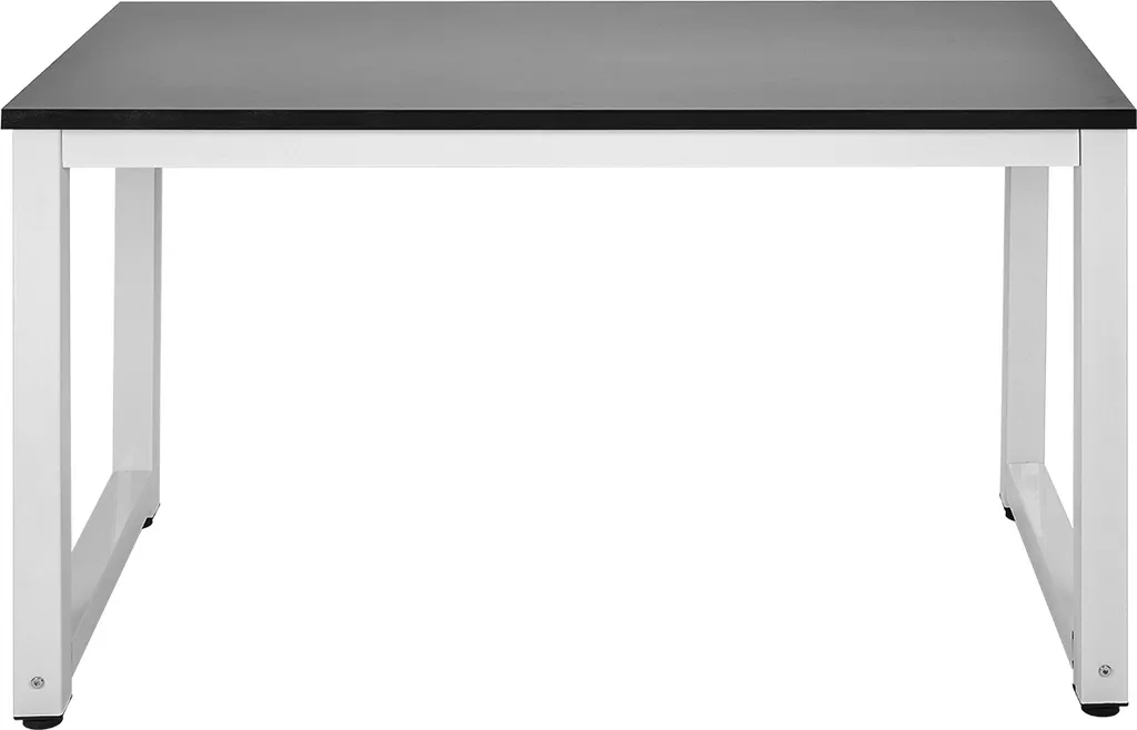 Merax Schreibtisch PC Tisch Computertisch 120 X 60 X 75cm Bürotisch, Arbeitstisch Officetisch PC-Tisch Esstisch Für Zuhause Büro Schlafzimmer, Schwarz-Weiß 7 Merax Schreibtisch PC Tisch Computertisch 120 X 60 X 75cm Bürotisch, Arbeitstisch Officetisch PC-Tisch Esstisch Für Zuhause Büro Schlafzimmer, Schwarz-Weiß – Bild 7