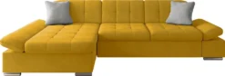 Mirjan24 Ecksofa Montana Mit Regulierbare Armlehnen, L-Form Sofa Vom Hersteller (Uttario Velvet 2959 + Uttario Velvet 2959 + Uttario Velvet 2973, Seite: Links)