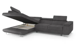 ALTDECOR Ecksofa GUSTA Mit Schlaffunktion Und Bettkasten Mit Gasdruckfeder, Polstercouch In L-Form Links Angeordnet, Ideal Als Gästebett - 272x202 Cm, Grau, Ottomane Links -VIDAXL || HOMCOM Verkäufe b02798061f6596349544de0424301ee1