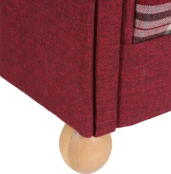 Max Winzer Ohrenbackensessel Monarch Flachgewebe Rot -VIDAXL || HOMCOM Verkäufe b0dc1ad77d91d61d51525a3f9850662c