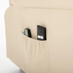 HOMCOM Elektrischer Massage-Liegestuhl Mit Vibrierendemassage Heizfunktion Aufstehhilfe Elektrorollstuhl Fernbedienung Mit Netzkabel Kunstleder Cremeweiß 93 X 95 X 106 Cm -VIDAXL || HOMCOM Verkäufe b17ffb6714225959bad9a6005247847c