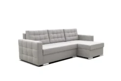 FURNIX Ecksofa ASTIL In L-Form Mit Schlaffunktion, 2 Bettkästen, Kissen MO90