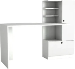 Schreibtisch Weiß Merinos | (B/H/T) 149,5 Cm/120 Cm/61,8 Cm -VIDAXL || HOMCOM Verkäufe b5b7edd8309d99a36cfaf365249e77ab