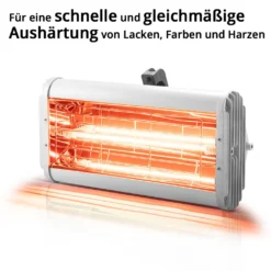 STAHLWERK Infrarot Lacktrockner 1.200 W Infrarottrockner IR Strahler IR Trockner -VIDAXL || HOMCOM Verkäufe b826b3e1ceb0715e1e249eb2ae7df04c
