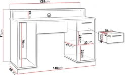 Mirjan24 Gaming Schreibtisch Ayo, Stilvoll Computertisch Vom Hersteller, Computermöbel Mit RGB-Beleuchtung (Farbe: Schwarz) -VIDAXL || HOMCOM Verkäufe b8786f0c82500f3a1ebee2a1e080417d