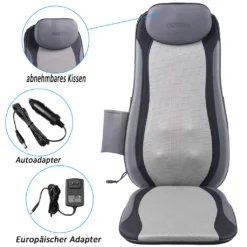 OneTwoFit 2D/3D Shiatsu Massagesessel Kissen Rückenheizung Abnehmbares Kissen OT320 -VIDAXL || HOMCOM Verkäufe bc91d26bee58769688286d14a381e931